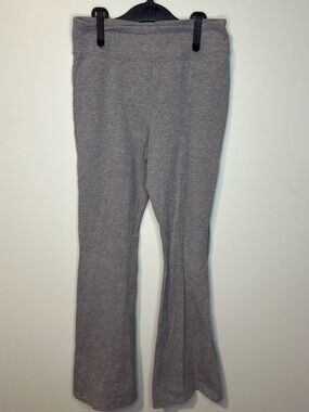 Target Art Class Girls Heather Gray Flare Leggings Yoga Pants Wide Waistband